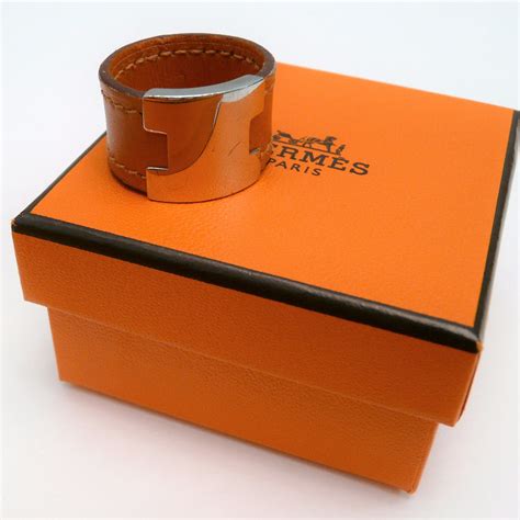 orange hermes ring|Hermes ring for men.